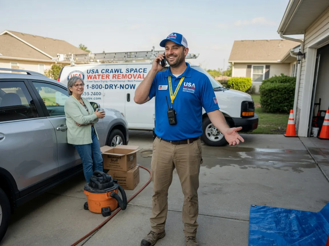 Crawl Space Water Removal Aldrich, MO FAQs